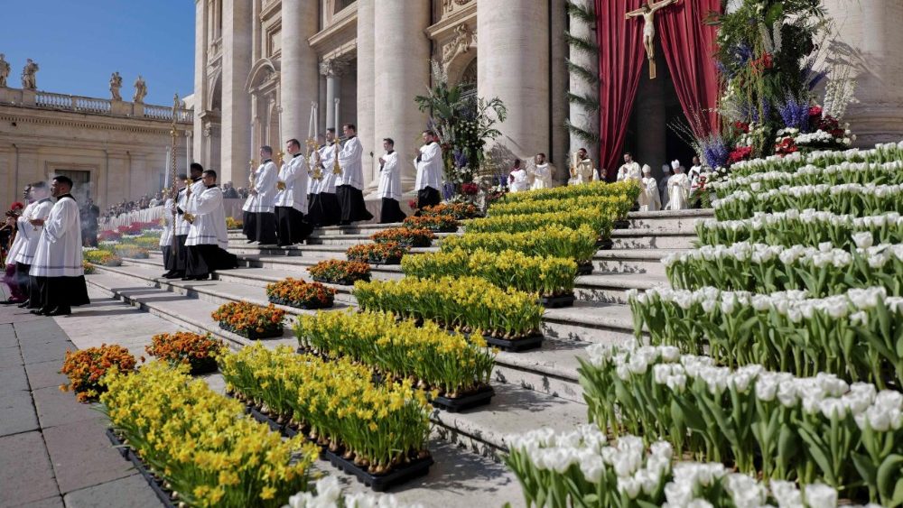 Святая Імша Уваскрасення Пана на Плошчы святога Пятра ў Ватыкане