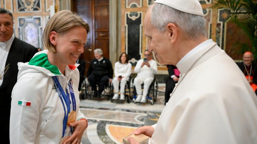Аўдыенцыя для італьянскіх алімпійцаў і паралімпійцаў