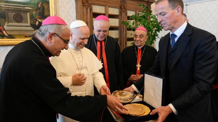 In his greeting to the Chaldean Church members, the Pope recognized the apostolic roots of the Church