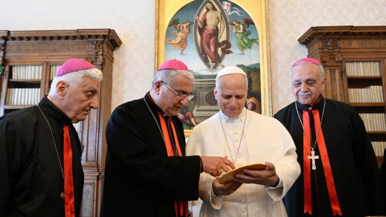 Pope Leo reminded them they “are signs of hope in a world marked by absurd and inhumane violence."