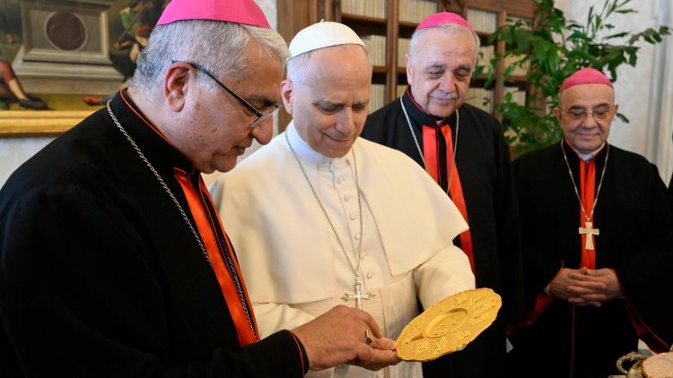 Léon XIV et les évêques chaldéens