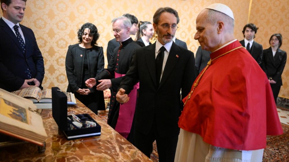 Уручэнне даверчых грамат паслом Турцыі пры Святым Пасадзе