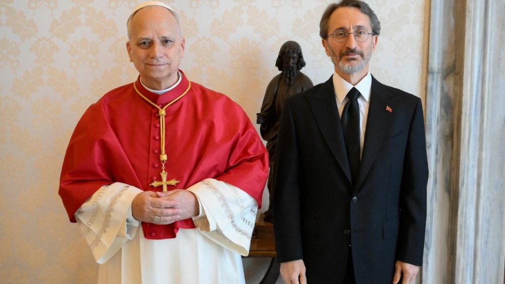 Уручэнне даверчых грамат паслом Турцыі пры Святым Пасадзе