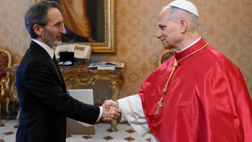 Уручэнне даверчых грамат паслом Турцыі пры Святым Пасадзе