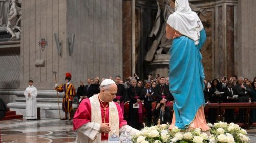 Papież na modlitwie o pok&oacute;j „w dramatycznej godzinie dziej&oacute;w”