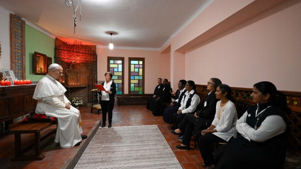 2026.04.13 Viaggio Apostolico in Algeria - Centro di accoglienza e di amicizia delle Suore Agostiniane Missionarie