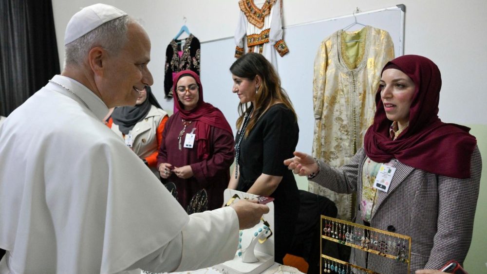 2026.04.13 Viaggio Apostolico in Algeria - Centro di accoglienza e di amicizia delle Suore Agostiniane Missionarie