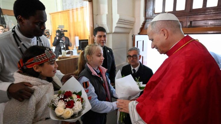 Spotkanie Leona XIV z algierskimi katolikami