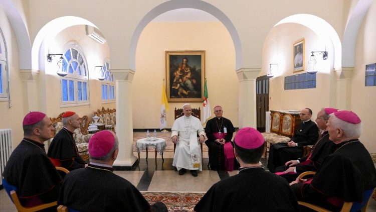 Die Begegnung mit den Bisch&ouml;fen am Abend