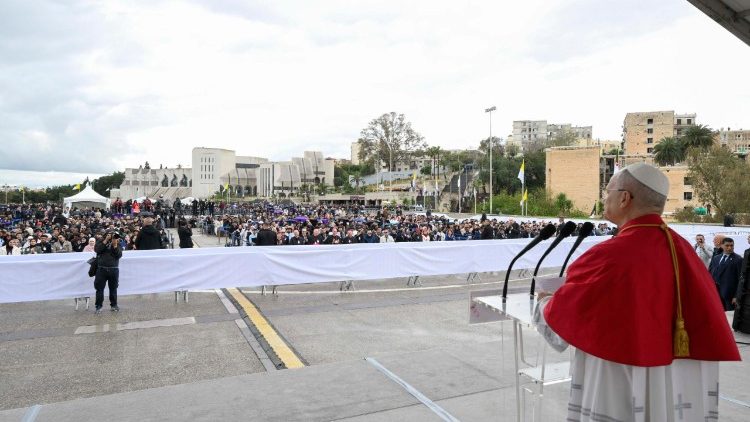 Szczeg&oacute;lnie mocno wybrzmiały słowa Papieża o pokoju.