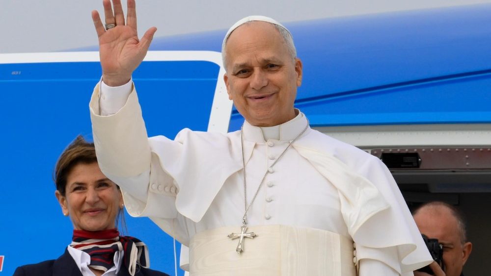 2026.04.13 Viaggio Apostolico in Algeria-Camerun-Angola e Guinea Equatoriale - Partenza da Fiumicino