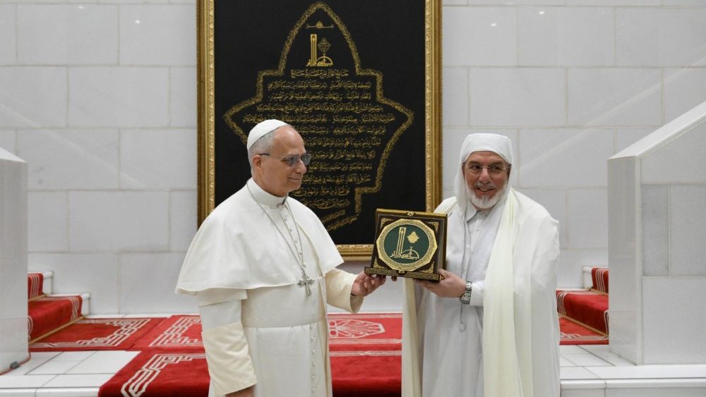 Візіт Папы ў Вялікую мячэць Алжыра 