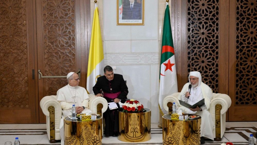 Візіт Папы ў Вялікую мячэць Алжыра 