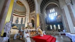 2026.04.14 Viaggio Apostolico in Algeria - Santa Messa nella Basilica di Santâ  Agostino