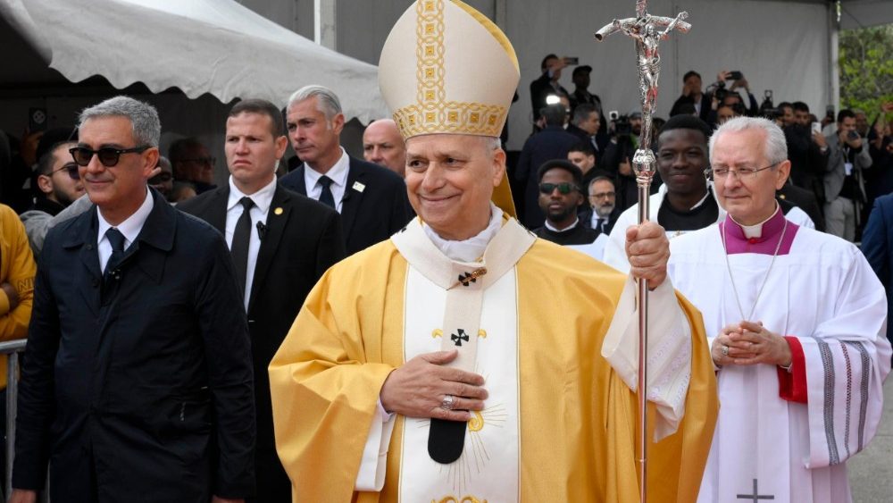 Mše svatá v bazilice svatého Augustina, 14. 4. 2026