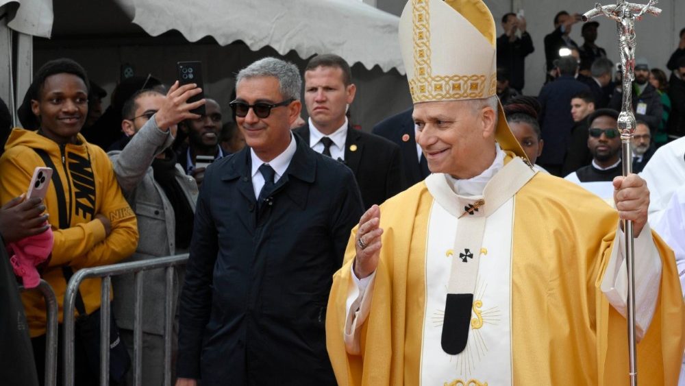 Святая Імша ў Базіліцы святога Аўгустына ў Анабе