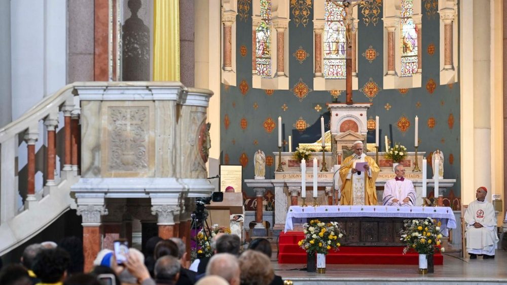 Sfântă Liturghie prezidată de Leon al XIV-lea la Annaba, în Algeria, marți 14 aprilie 2026