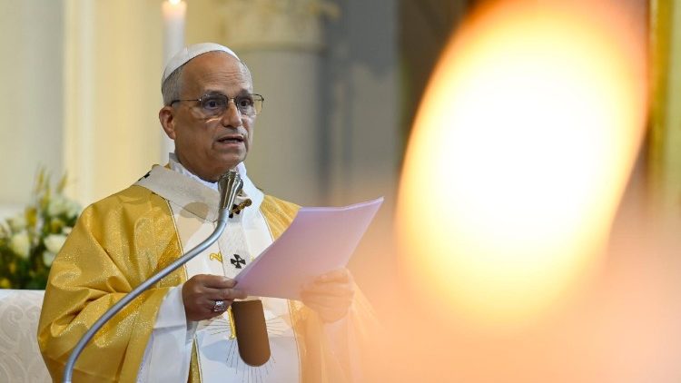 Il secondo giorno di Papa Leone XIV in Algeria, Santa Messa nella Basilica di Sant’Agostino