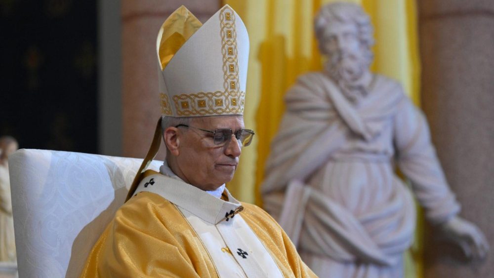 Святая Імша ў Базіліцы святога Аўгустына ў Анабе