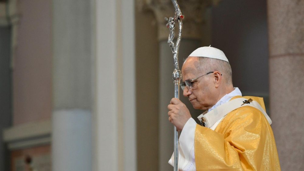 Святая Імша ў Базіліцы святога Аўгустына ў Анабе