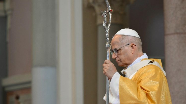 2026.04.14 Viaggio Apostolico in Algeria - Santa Messa nella Basilica di Santâ  Agostino