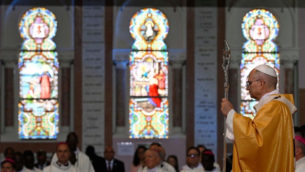 Mše svatá v bazilice svatého Augustina, 14. 4. 2026