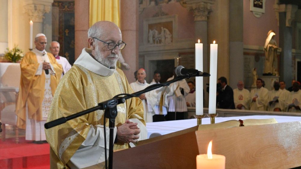Святая Імша ў Базіліцы святога Аўгустына ў Анабе