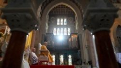 2026.04.14 Viaggio Apostolico in Algeria - Santa Messa nella Basilica di Santâ  Agostino