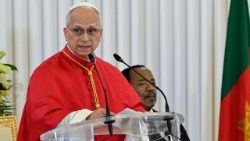 2026.04.15 Viaggio Apostolico in Camerun - Incontro con le AutoritÃ , la SocietÃ  Civile e il Corpo Diplomatico