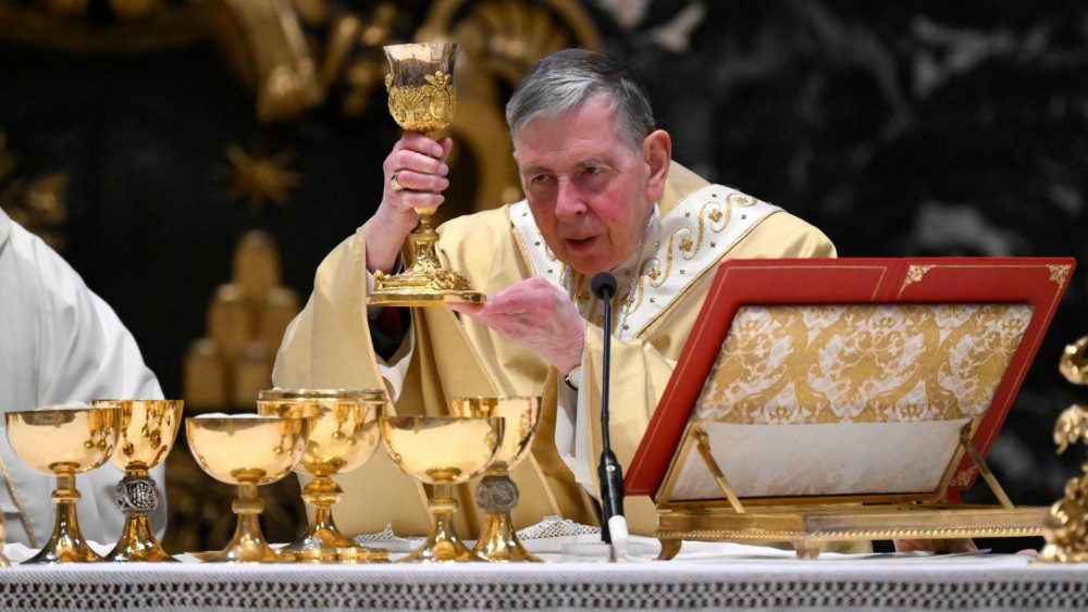 Святая Імша ў 99-ю гадавіну нараджэння Бэнэдыкта XVI