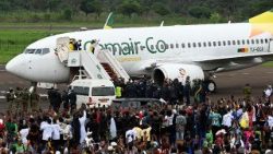 Đức Thánh Cha Lêô XIV tạm biệt Cộng đồng của Bamenda trước khi khởi hành về Yaoundé, Camerun, ngày 16.04.2026.