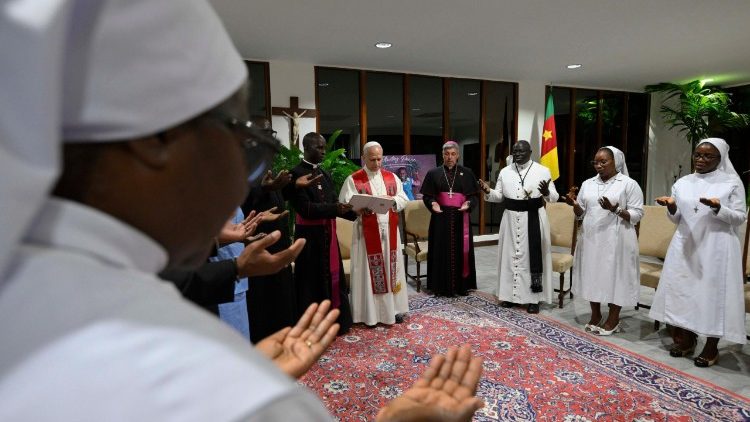 Das Treffen mit den Ordensoberen und -oberinnen in Kamerun