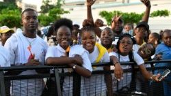 2026.04.18 Viaggio Apostolico in Angola - Arrivo alla Nunziatura Apostolica