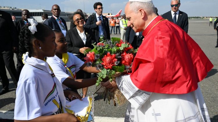 2026.04.18 Viaggio Apostolico in Angola - Cerimonia di benvenuto