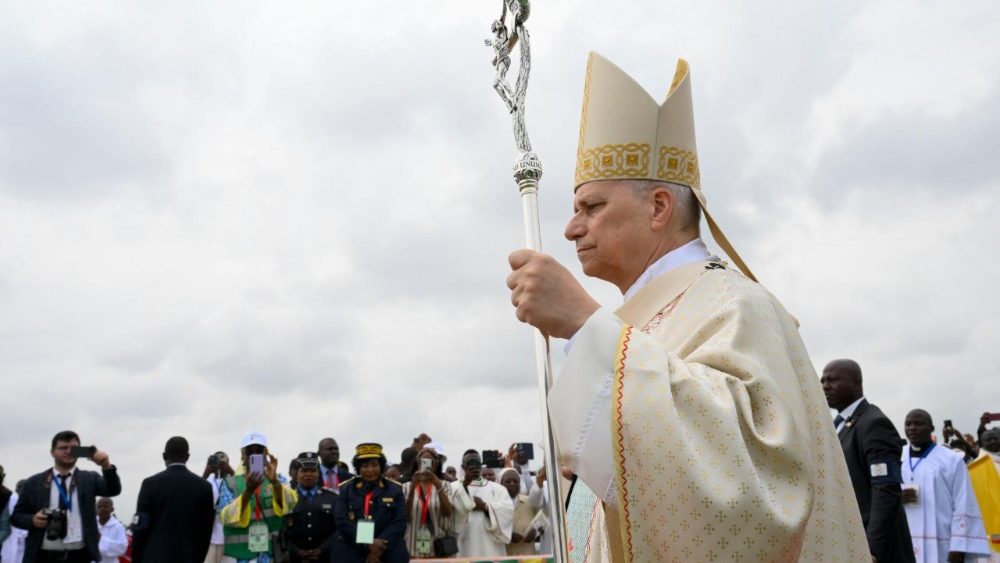 Sfântă Liturghie prezidată de Leon al XIV-lea la Yaoundé, în Camerun, în 18 aprilie 2026