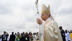 Sfântă Liturghie prezidată de Leon al XIV-lea la Yaoundé, în Camerun, în 18 aprilie 2026