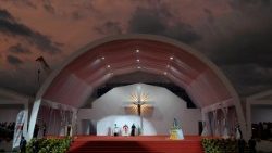 2026.04.19 Viaggio Apostolico in Angola - Preghiera del Santo Rosario