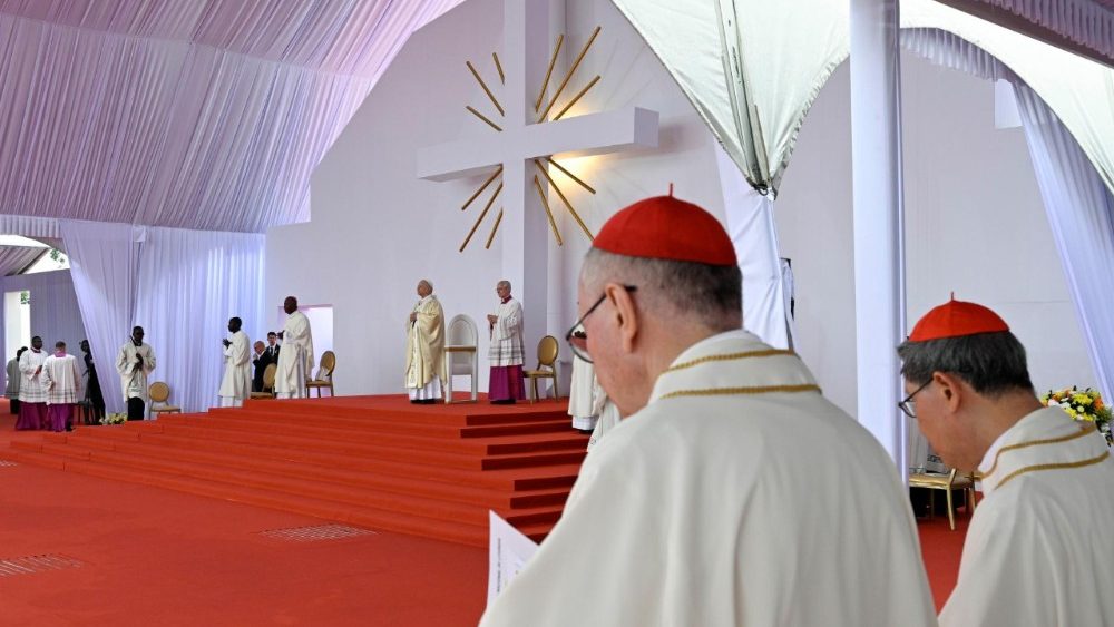 Leon al XIV-lea la Sfânta Liturghie de la Luanda, în Angola, duminică 19 aprilie 2026