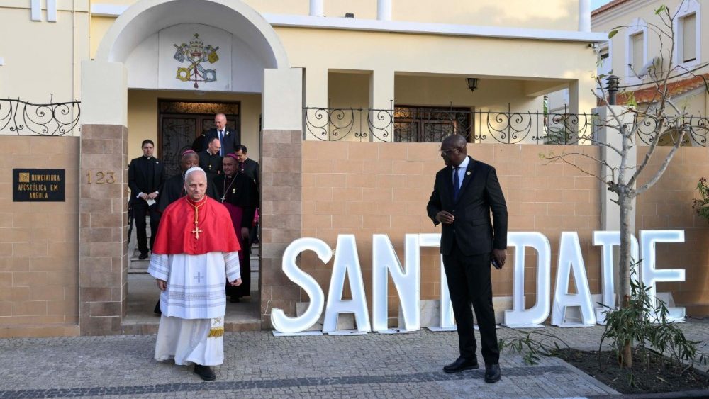 2026.04.20 Viaggio Apostolico in Angola - Incontro con i Vescovi, i Sacerdoti, i Consacrati, le Consacrate e gli Operatori pastorali