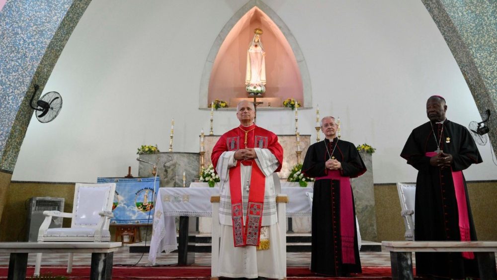 2026.04.20 Viaggio Apostolico in Angola - Incontro con i Vescovi, i Sacerdoti, i Consacrati, le Consacrate e gli Operatori pastorali