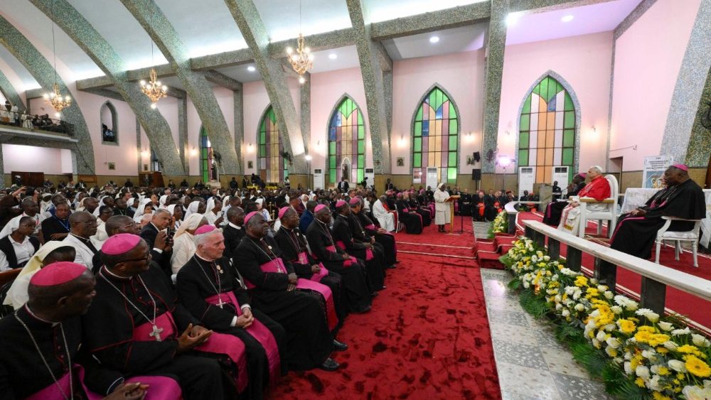 Setkání s biskupy, kněžími, zasvěcenými osobami a pastoračními pracovníky v Luandě, 20. 4. 2026