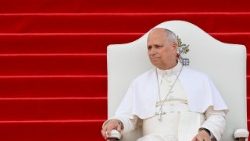 Popiežius Leonas XIV universitete