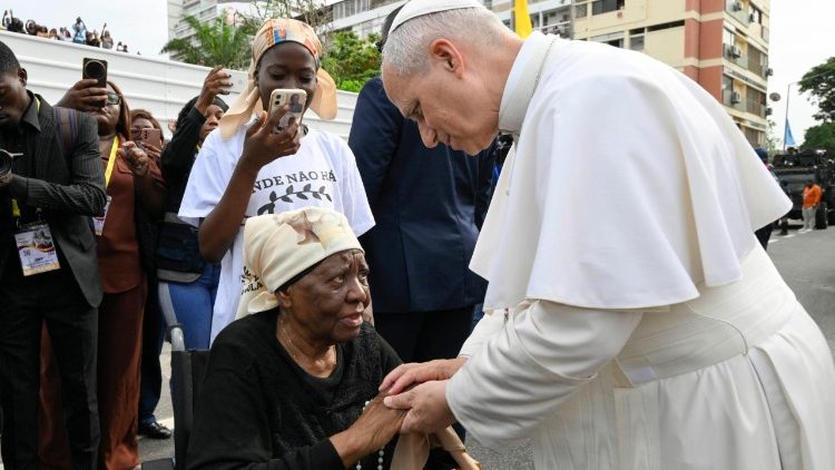 Il grazie e l'affetto di una signora anziana 