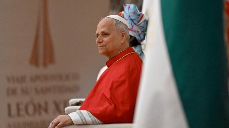 Pope Leo XIV visits Equatorial Guinea and meets with the diplomatic corps and authorities