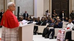 2026.04.21 Viaggio Apostolico in Guinea Equatoriale - Incontro con le AutoritÃ , la SocietÃ  Civile e il Corpo Diplomatico