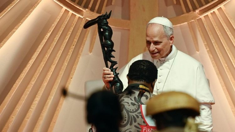 Il bastone ricevuto dal Papa