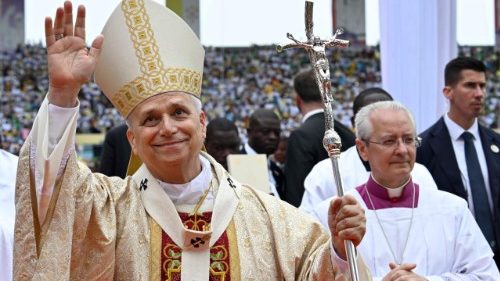 Le voyage en images de L&eacute;on XIV en Afrique