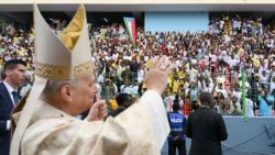 2026.04.23 Viaggio Apostolico in Guinea Equatoriale - Santa Messa nello Stadio di Malabo