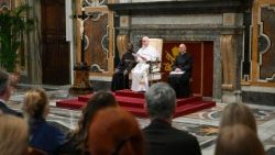 Leone XIV riceve in udienza i parlamentari del Partito Popolare Europeo.