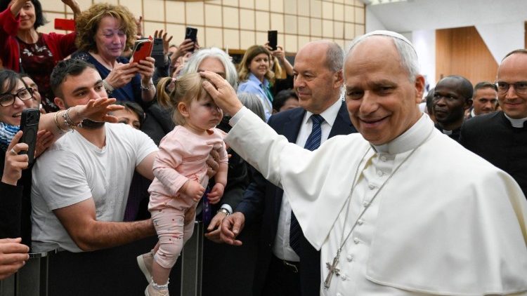 A alegria do Santo Padre